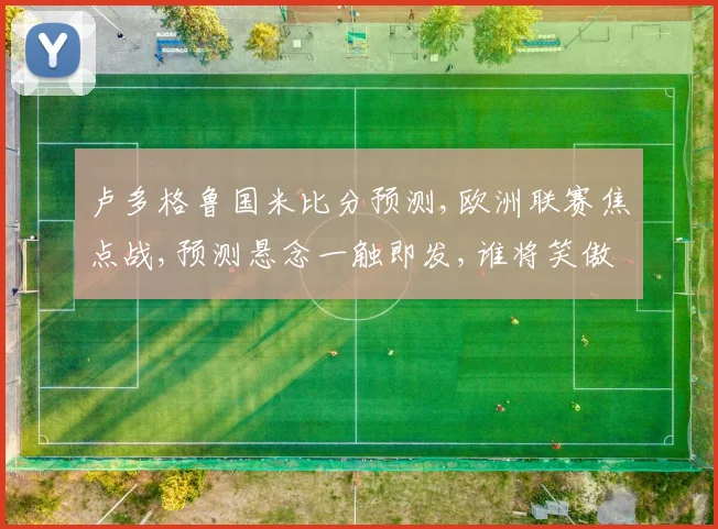 卢多格鲁国米比分预测,欧洲联赛焦点战,预测悬念一触即发,谁将笑傲江湖